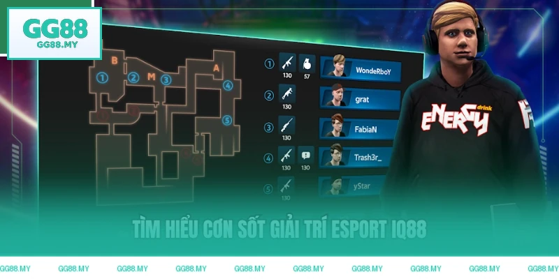 Tìm hiểu cơn sốt giải trí Esport GG88