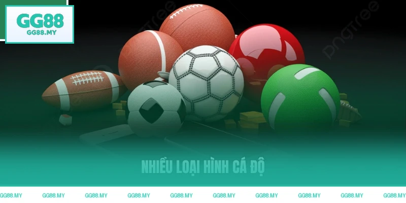 Thể thao GG88 đa dạng